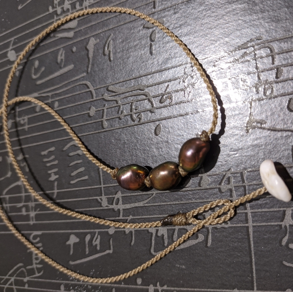 18 inch Tula Blue Mermaid Baroque Pearl Necklace